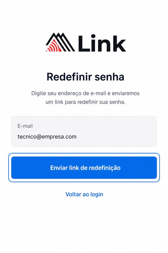Enviar link de redefinição