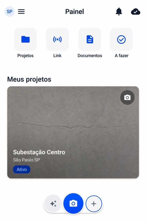 Painel com + destacado